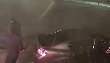 Lambton OPP look to identify masked suspects. August 2025. (Photo courtesy of Lambton OPP)