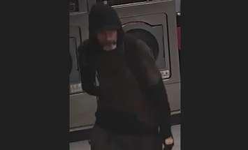 A suspect wanted after stealing from a coin machine in Petrolia - July 17/25 (Photo courtesy of OPP)