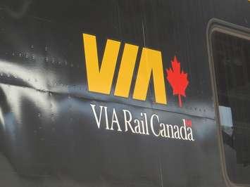 VIA Rail Canada. (File photo by Miranda Chant, Blackburn Media)