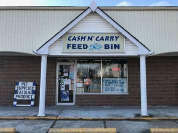 Cash & Carry Feed Bin, located on Petrolia Line. (Photo courtesy of Joshua McDonald)