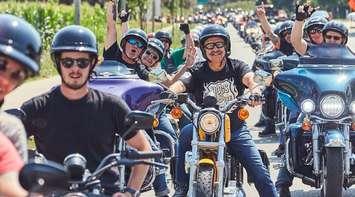 (Photo courtesy of Hogs for Hospice)