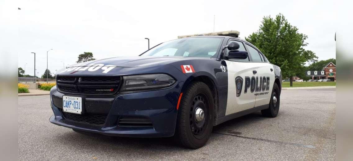 Sarnia police cruiser July 2019. (BlackburnNews photo by Colin Gowdy)