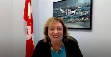 Sarnia-Lambton MP Marilyn Gladu. April 6, 2023. (screenshot) 