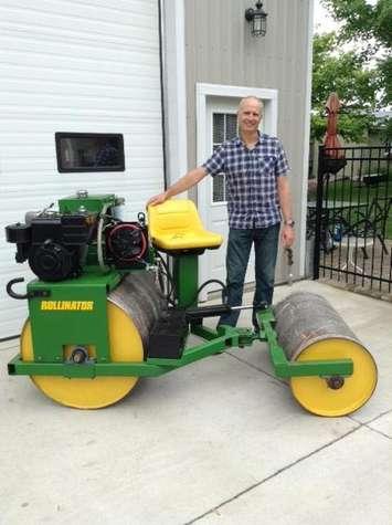 The "Rollinator". Photo courtesy of Jason Cates June 4, 2017