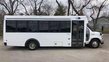 A photo of a bus 4Northern is fundraising to purchase for students at Northern high school in Sarnia. Submitted photo.