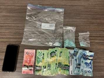 Drugs seized during a retail theft blitz in December (Photo by: Sarnia police)