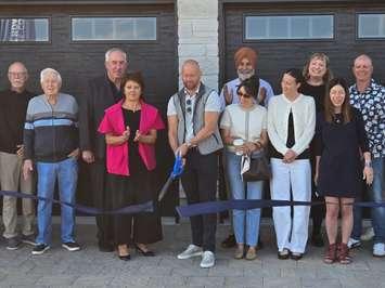 A ribbon cutting ceremony for the 2025 Bluewater Health Foundation Dream Home - Sept. 10/25 (Blackburn Media Photo by Josh Boyce)