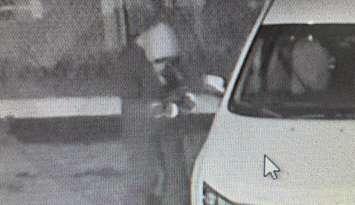 A suspect wanted for damaging cars at a Campbell Street business - Dec. 18/24 (Photo courtesy of Sarnia Police Service)