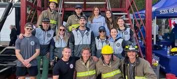 Lambton College's Firefit team (Photo courtesy of Lambton College President and CEO Rob Kardas via X)