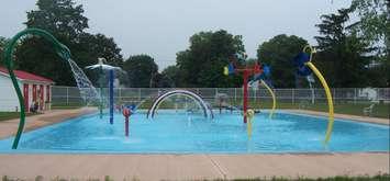 Cox Youth Centre Splash Pad. Photo courtesy of the City of Sarnia. 