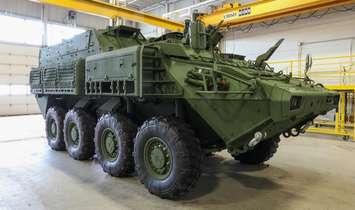 An armoured combat support vehicle. Photo courtesy of the Government of Canada. 