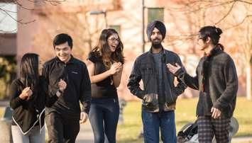 University of Fraser Valley students. January 14, 2016. (Photo by UFV)