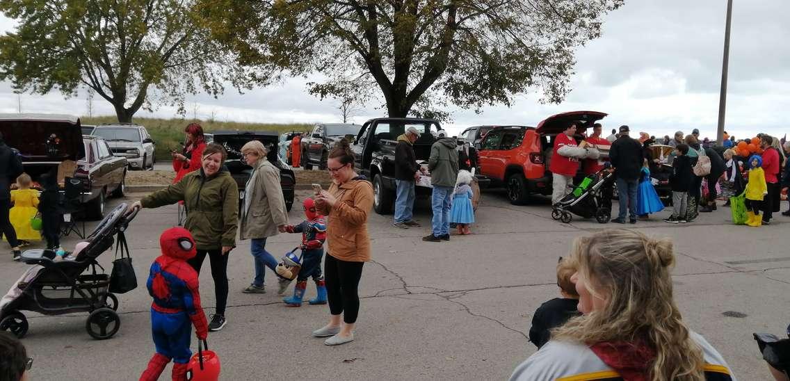 The first Trunk or Treat event from Canatara Park in Sarnia. October 2021. (Photo by Sarnia Street Cruisers)