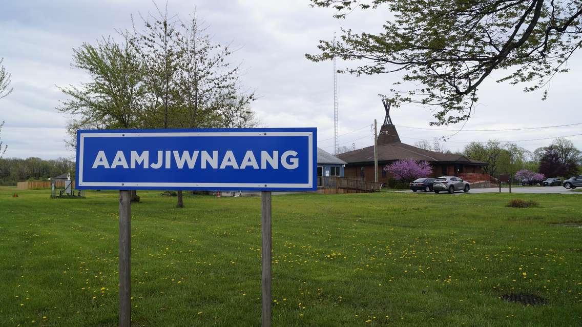 The Aamjiwnaang First Nation Band Office - May 3/24 (Blackburn Media Photo by Melanie Irwin)