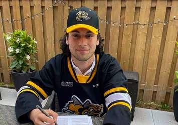 Nathan Omeri (Photo courtesy of Sarnia Sting)