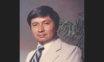 Former Walpole Island First Nation Chief William Tooshkenig. Image courtesy of Cavanagh Funeral Home.