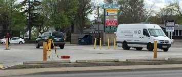 SIU investigating at Exmouth St. and Capel St. in Sarnia. May 13, 2016 (BlackburnNews.com Photo by Briana Carnegie)