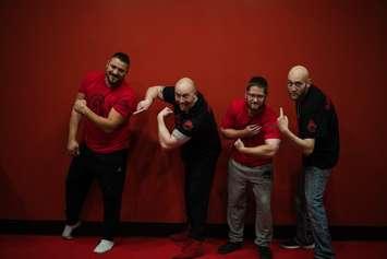 The Sarnia Arm Wrestling Team (SAW) - Photo courtesy of Adam Shanks