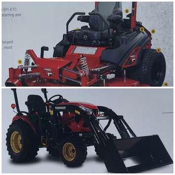 Examples of two items that were stolen from a Plympton-Wyoming property (Photo by: OPP)