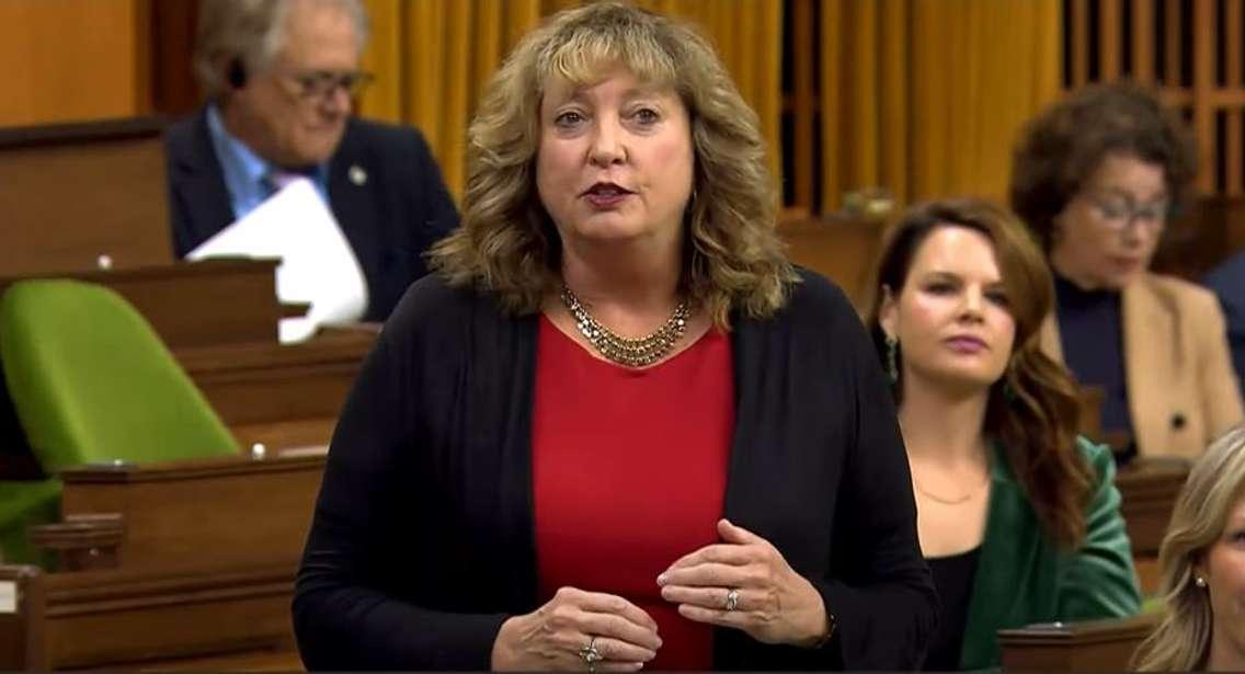 Sarnia-Lambton MP Marilyn Gladu introduces a Private Member's Bill to make December Christian Heritage Month (Photo courtesy of Marilyn Gladu via YouTube) 