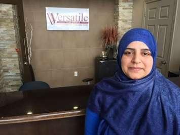 Versatile Inn owner Merhu Malik February 28, 2017 Photo by Melanie Irwin