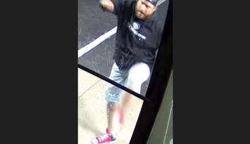 A person of interest in a mischief in Corunna (Photo courtesy of OPP)