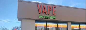 Vape on the Run location in Wallaceburg. (submitted photo)