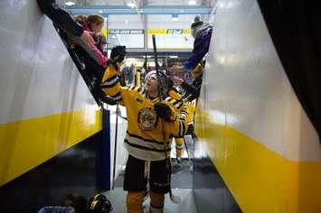 Sarnia Sting forward Sam Bitten (Photo by Metcalfe Photography)