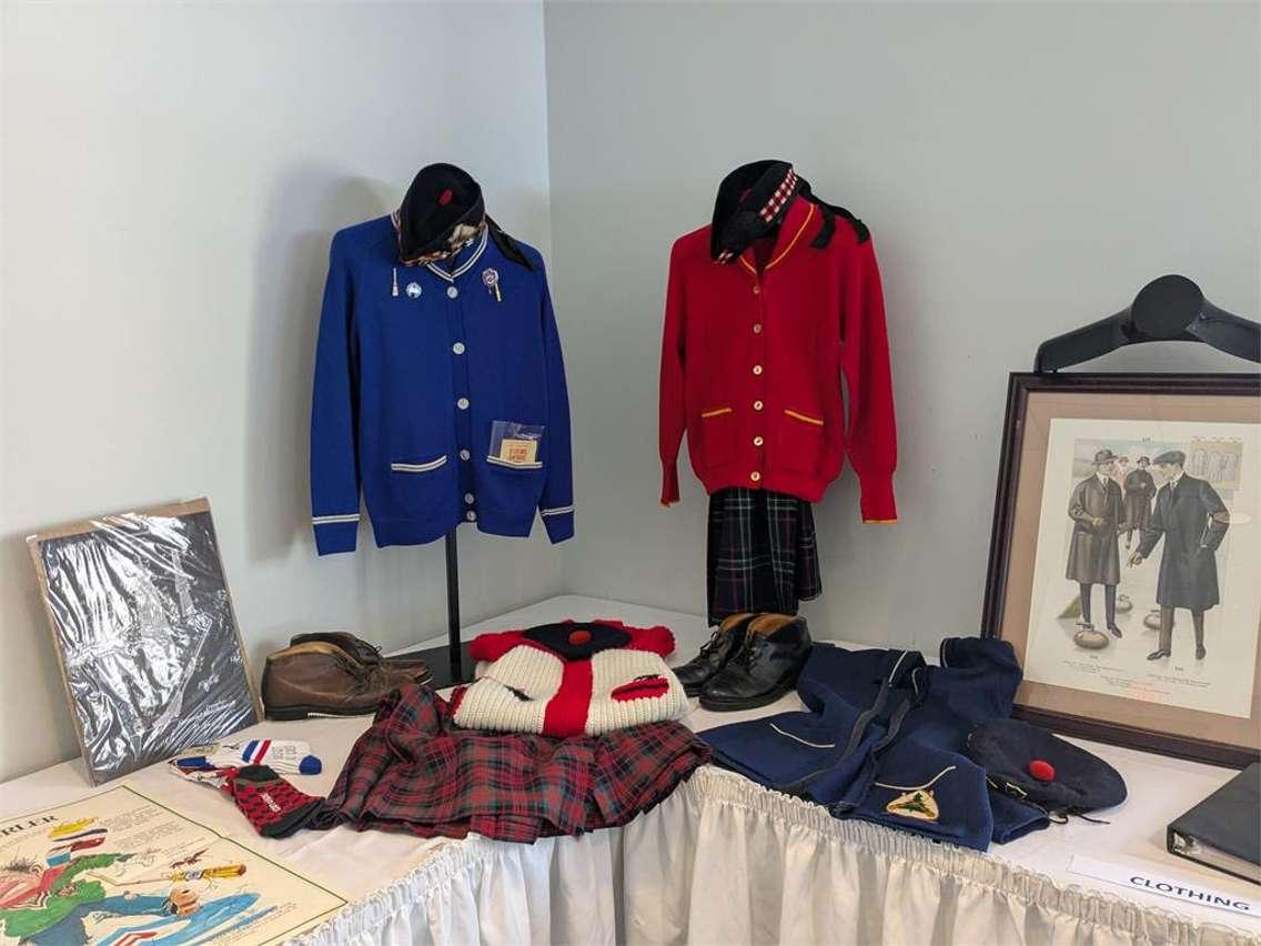 Curling memorabilia at the Sarnia Golf and Curling Club (Photo by: Sarnia Golf and Curling Club) 