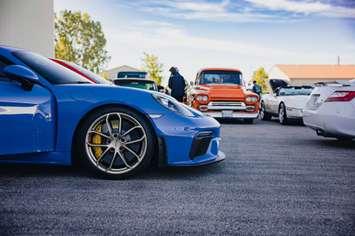 Cars on display at a RM Cars & Coffee event in 2024. (Photo via RM Auto Cars & Coffee on Facebook)