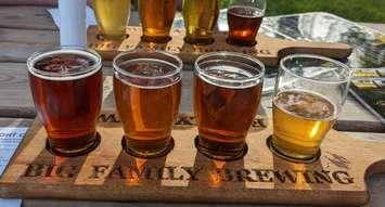 Craft beer at Big Family Brewing in Sarnia. (Blackburn Media file photo)