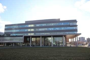 Windsor City Hall, December 2019. (Photo by Maureen Revait) 