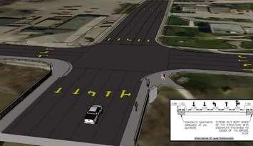 Grand Bend Bridge rendering. Photo courtesy of the Municipality of Lambton Shores. 