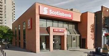 Scotiabank on Christina St. in Sarnia (Google Maps photo)