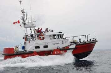 A Canadian Coast Guard search and rescue vessel. Photo courtesy Government of Canada official website.