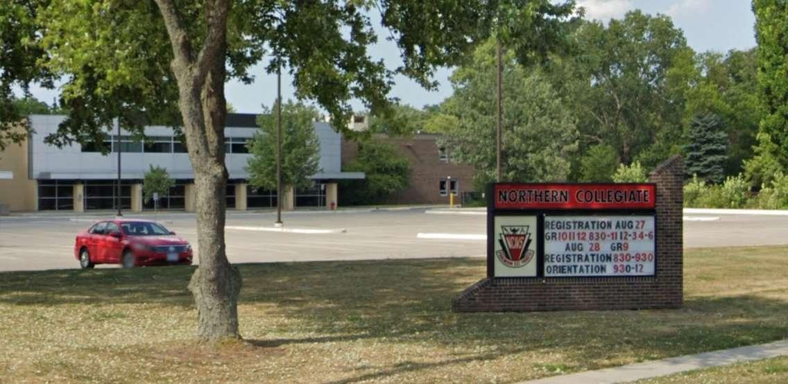 Northern Collegiate in Sarnia. July 2019. (Photo from Google Maps)