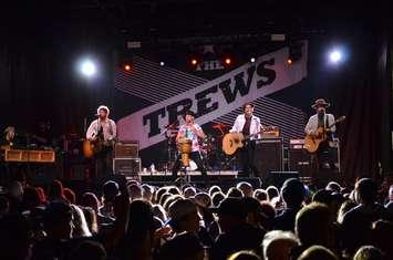 The Trews play the 2022 Block Party in Sarnia. (Photo courtesy of Adelle Stewardson.)