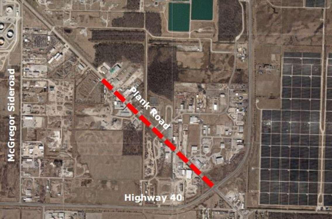 Phase three scope of Plank Road project. March 18, 2024. (Photo courtesy of City of Sarnia, open session report)