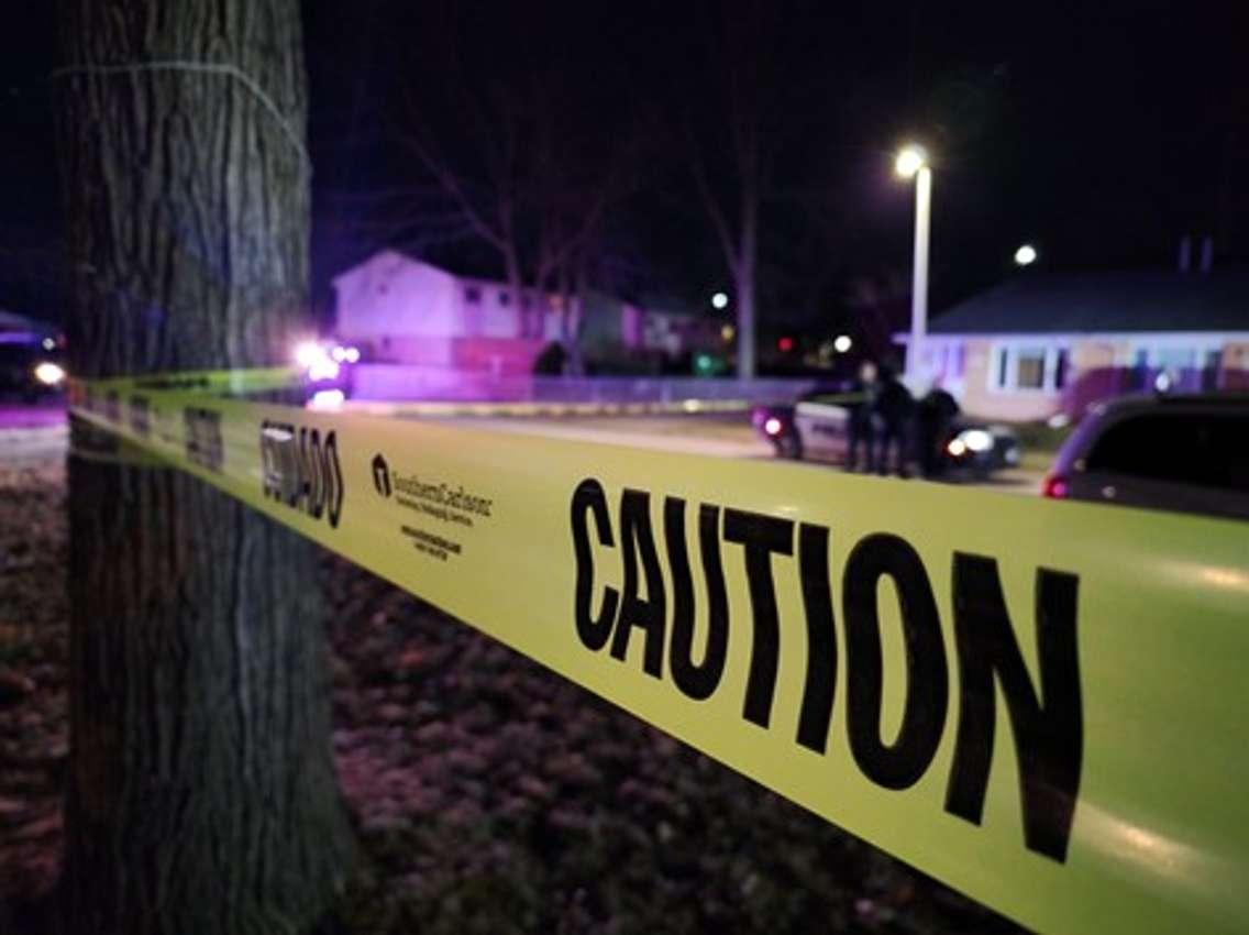 Shooting at Fairview Place home February 7, 2024. Photo courtesy of the Sarnia Police Service. 