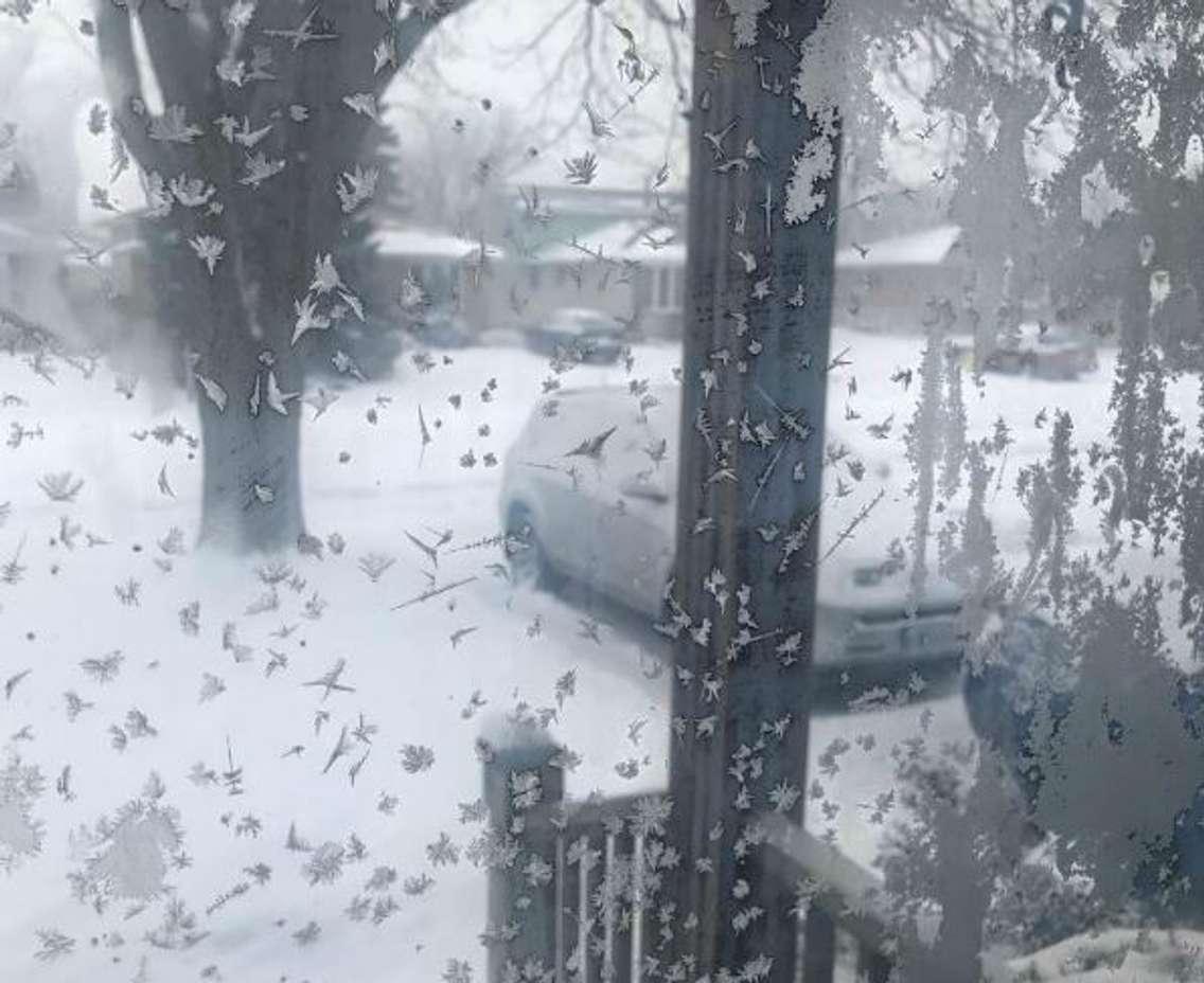 Frosty window. January, 2019 Photo by Melanie Irwin