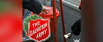 The Salvation Army's Kettle Campaign. (Photo courtesy The Salvation Army)