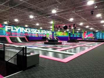 Flying Squirrel Sports trampoline park. Photo via flyingsquirrelsports.com. 