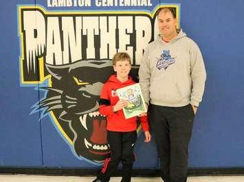 Steve McGrail and Cash McKinnon photo courtesy of ETFO. 