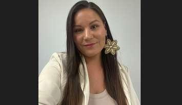 Aamjiwnaang First Nation Chief Janelle Nahmabin. Submitted photo.