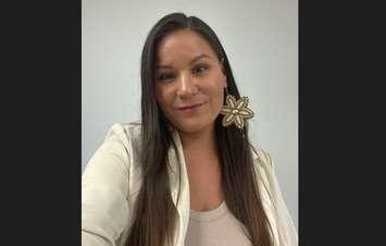 Aamjiwnaang First Nation Chief Janelle Nahmabin. Submitted photo.