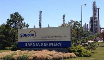 Suncor Refinery. BlackburnNews.com file photo. 