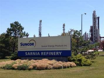 Suncor Refinery. BlackburnNews.com file photo. 