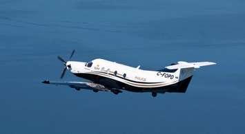 Ontario Provincial Police Aviation Services plane. (Photo by OPP) 