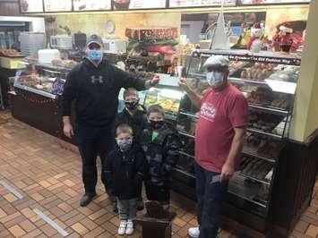Geoff McKerracher, along with Gus Pantazis, and Cameron, Carter and Cole