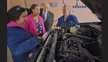 Savannah Cloud (L), Charmaine Williams, Bob Bailey, Sydney Sutcliffe (R) - Sept. 9/25 (Blackburn Media Photo by Josh Boyce)